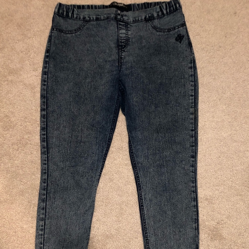 XL Stretchy Stonewash Jeans